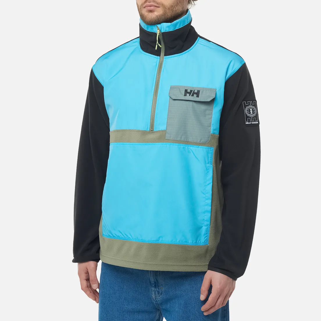 Helly Hansen Мужская толстовка Play Half-Zip Fleece Anorak