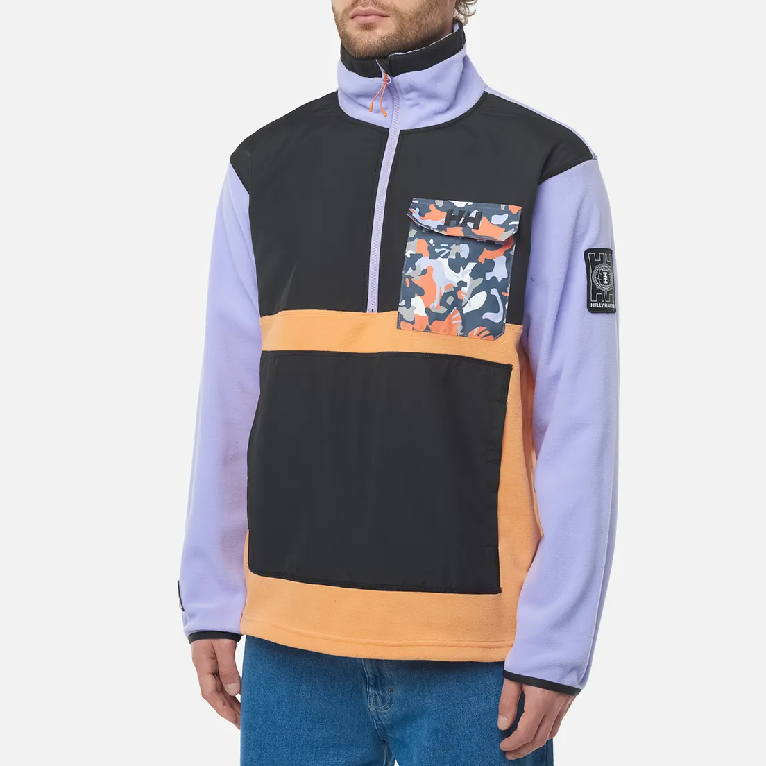 Helly Hansen Мужская толстовка Play Half-Zip Fleece Anorak