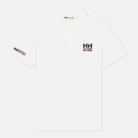 Мужское поло Helly Hansen Toulon Graphic, цвет белый