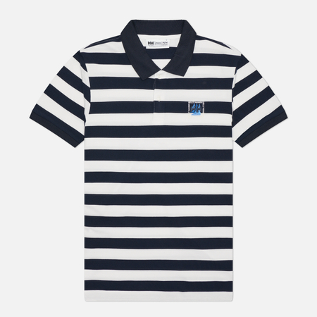 Мужское поло Helly Hansen Toulon Graphic, цвет синий