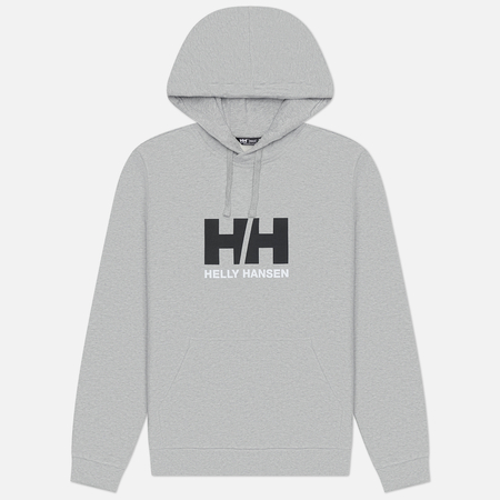Мужская толстовка Helly Hansen HH Logo Hoodie 3.0, цвет серый, размер XXL