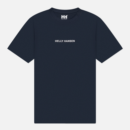 Мужская футболка Helly Hansen Core 2.0, цвет синий