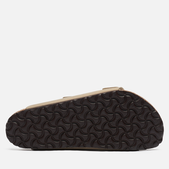 Мужские сандалии Birkenstock Arizona Nubuck Tabacco Brown