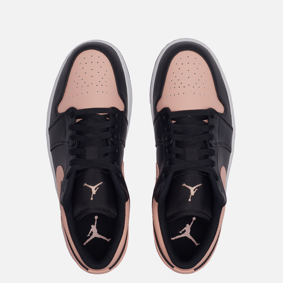 Мужские кроссовки Jordan Air Jordan 1 Low Crimson Tint Black/Arctic Orange/White