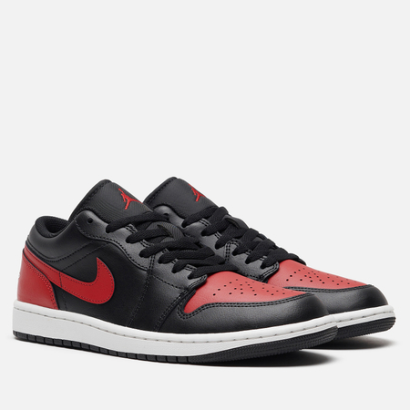 Мужские кроссовки Jordan Air Jordan 1 Low, цвет чёрный, размер 43 EU