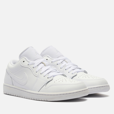 Мужские кроссовки Jordan Air Jordan 1 Low, цвет белый, размер 46 EU