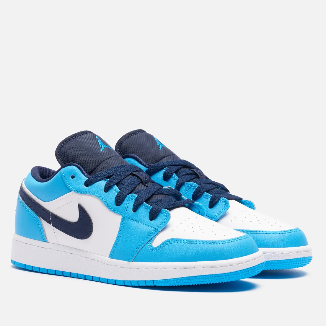 Jordan Подростковые кроссовки Air Jordan 1 Low GS UNC