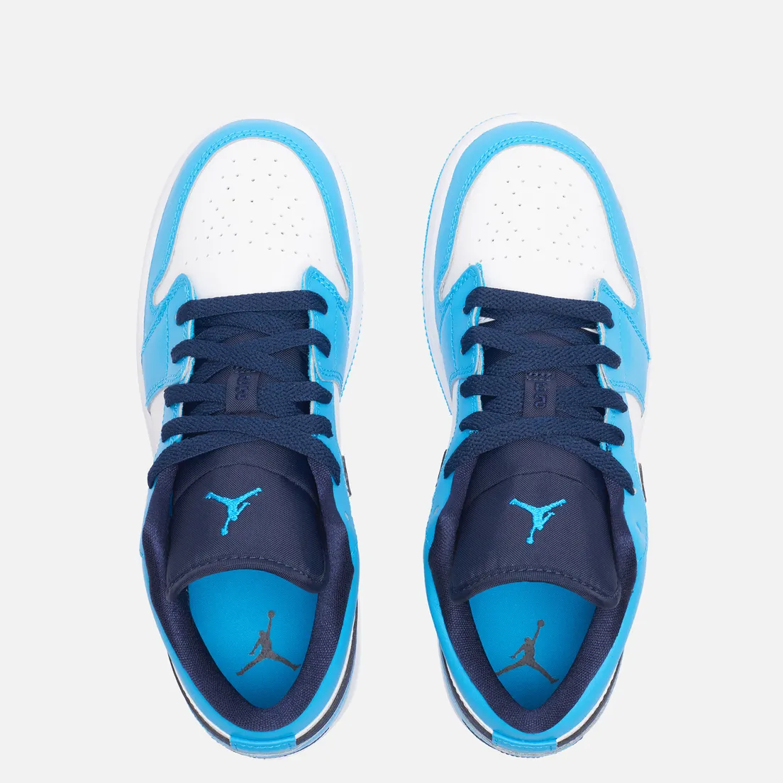 Jordan Подростковые кроссовки Air Jordan 1 Low GS UNC