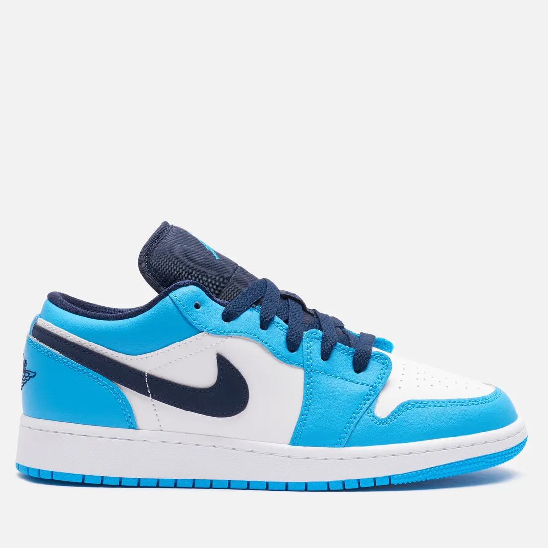 Jordan Подростковые кроссовки Air Jordan 1 Low GS UNC
