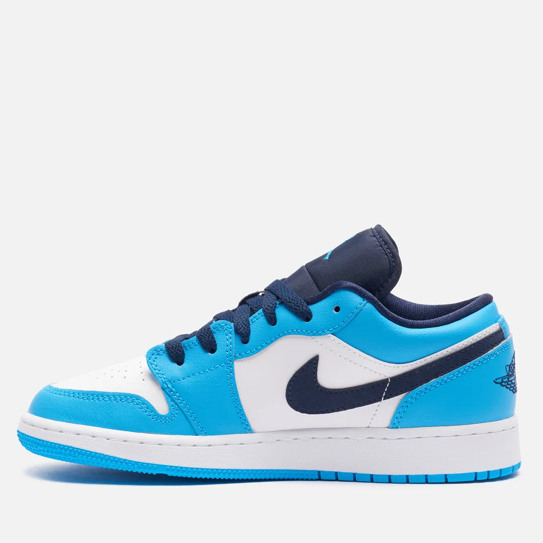 Jordan Подростковые кроссовки Air Jordan 1 Low GS UNC