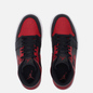 Мужские кроссовки Jordan Air Jordan 1 Mid Banned Black/Gym Red/White фото - 1