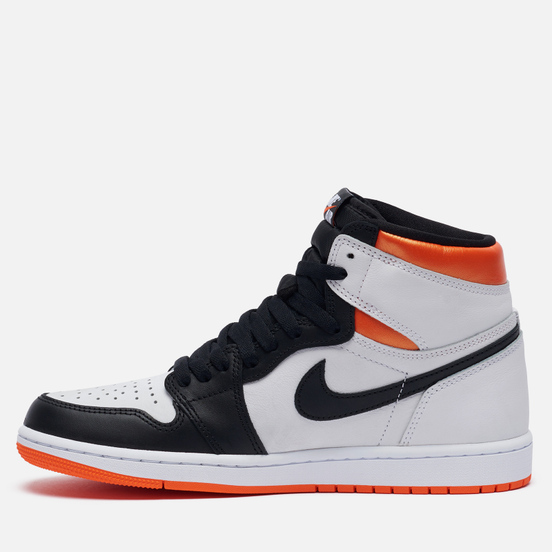 Мужские кроссовки Jordan Air Jordan 1 Retro High OG White/Black/Electro Orange