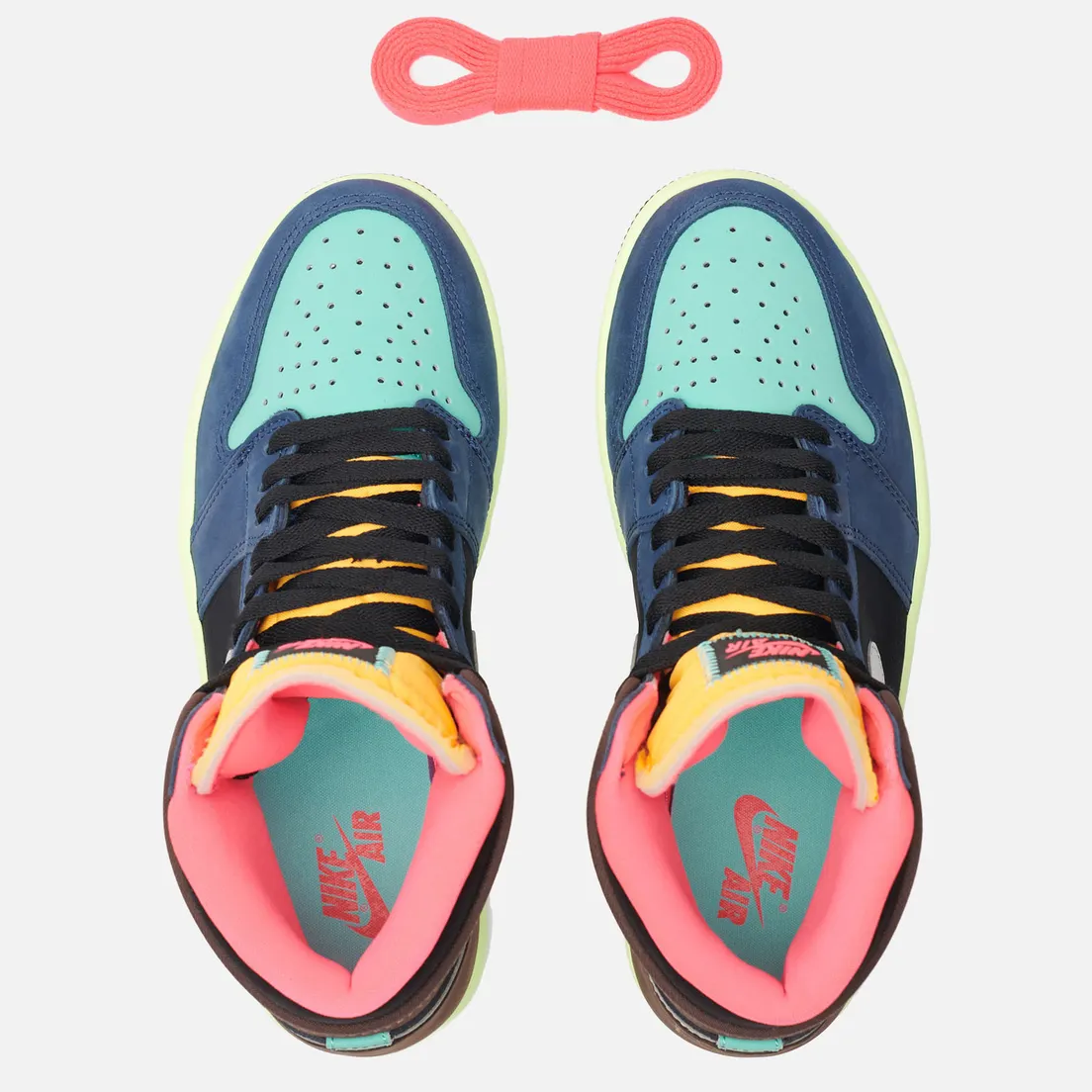 Jordan Мужские кроссовки Air Jordan 1 Retro High OG Tokyo Bio Hack