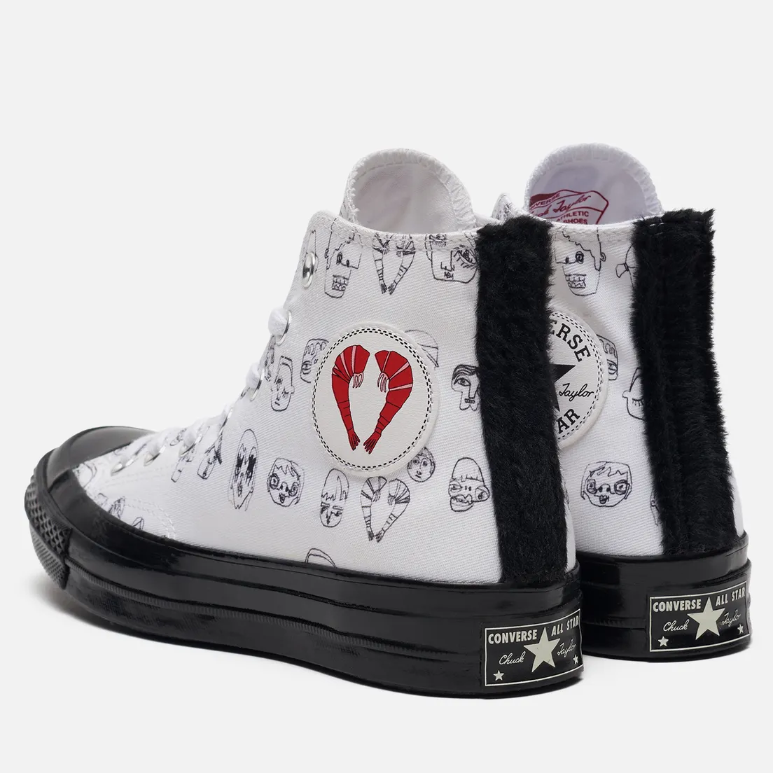 Converse Женские кеды x Shrimps Chuck 70 High