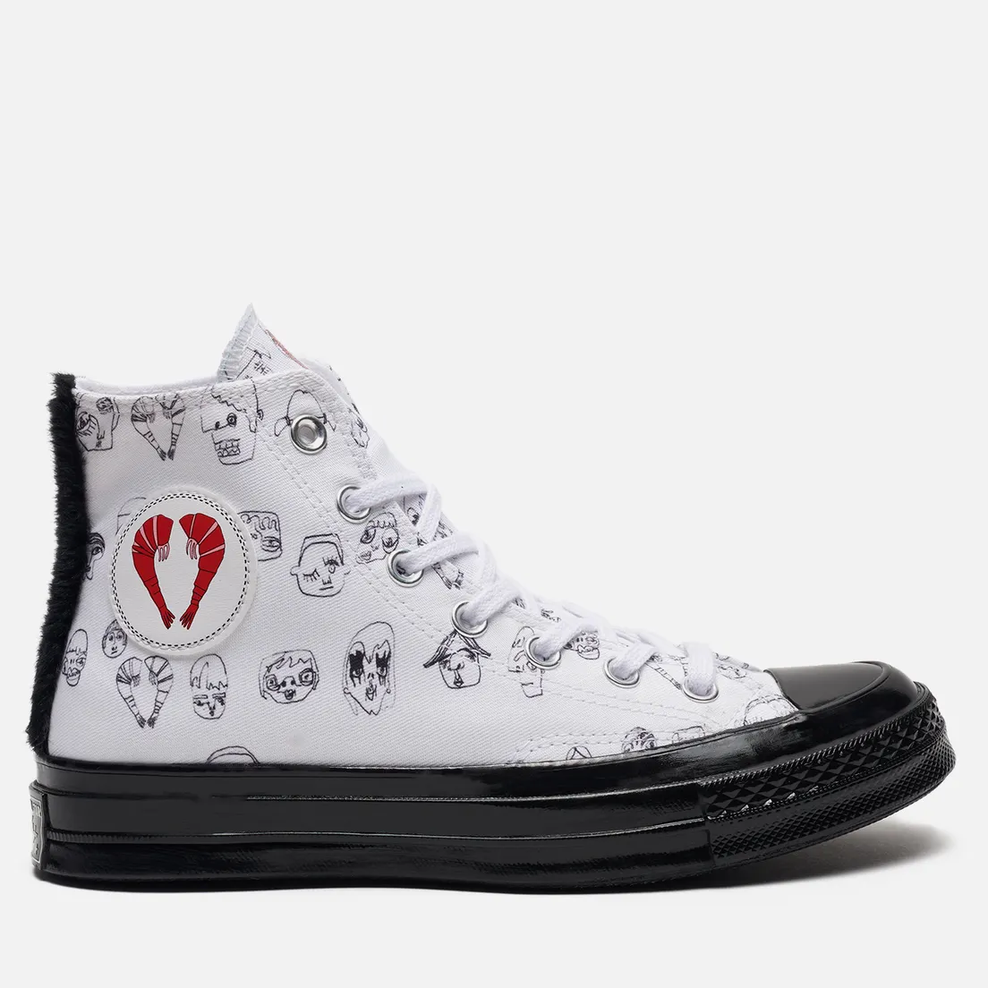 Converse Женские кеды x Shrimps Chuck 70 High