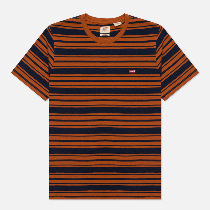 Мужская футболка Levi's, цвет оранжевый, размер S
