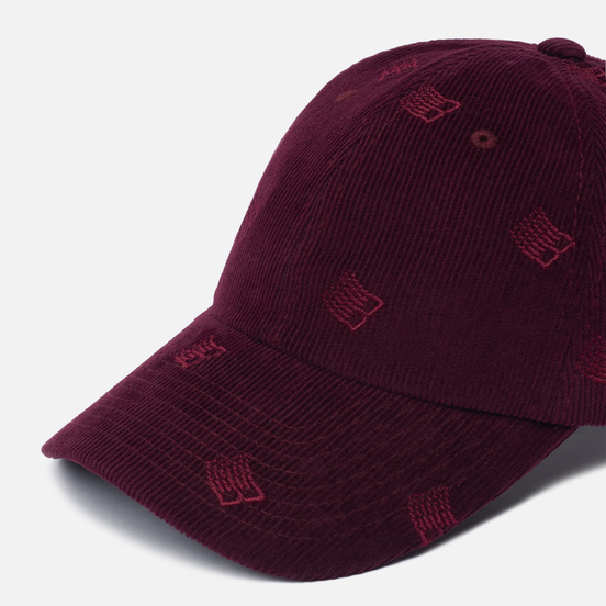 Кепка Bronze 56K All Over Embroidered Maroon