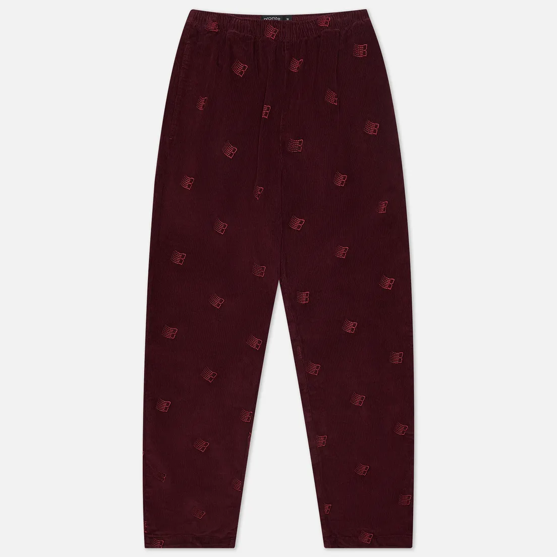 Bronze 56K Мужские брюки All Over Embroidered
