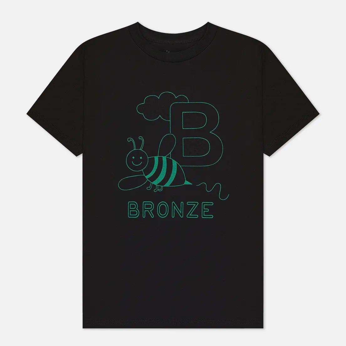 Bronze 56K Мужская футболка B Is For Bronze