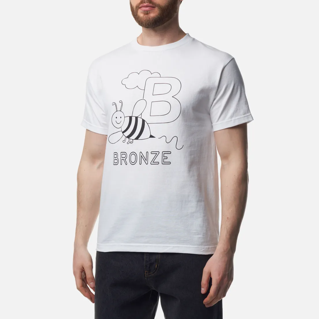Bronze 56K Мужская футболка B Is For Bronze