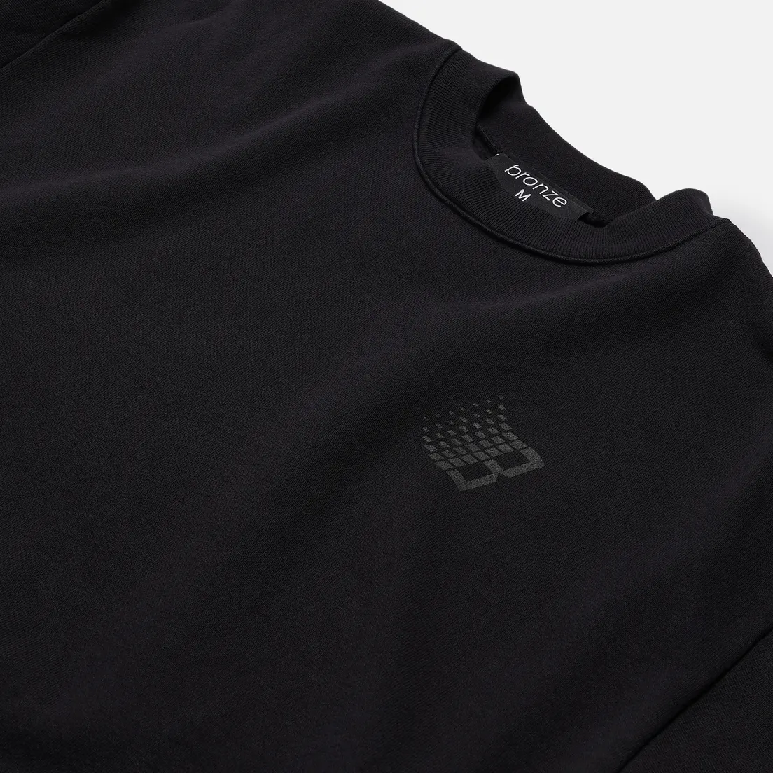 Bronze 56K Мужская толстовка B Logo Crew Neck