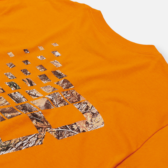 Мужской лонгслив Bronze 56K B Logo Tree Orange