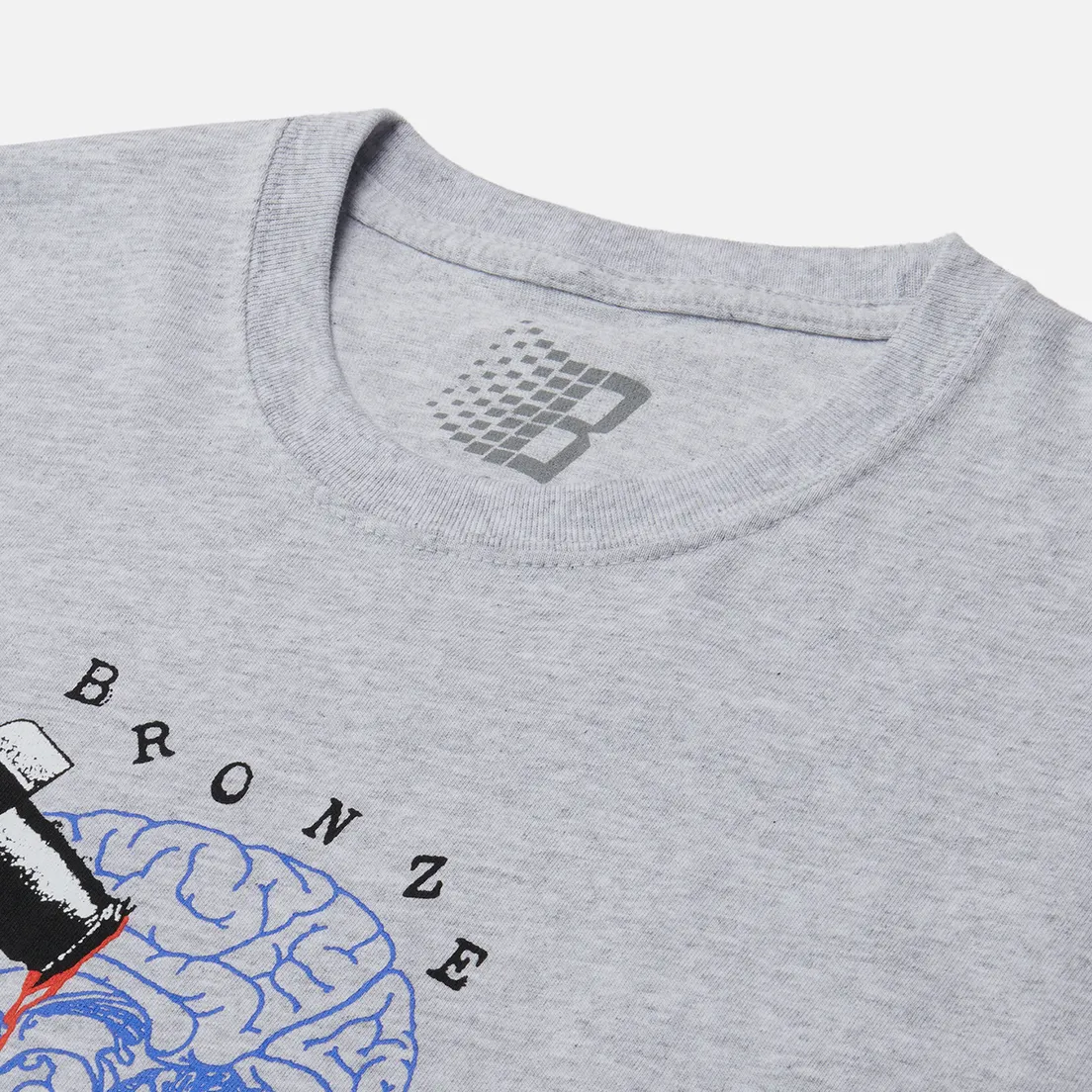 Bronze 56K Мужская футболка Bolt Brain