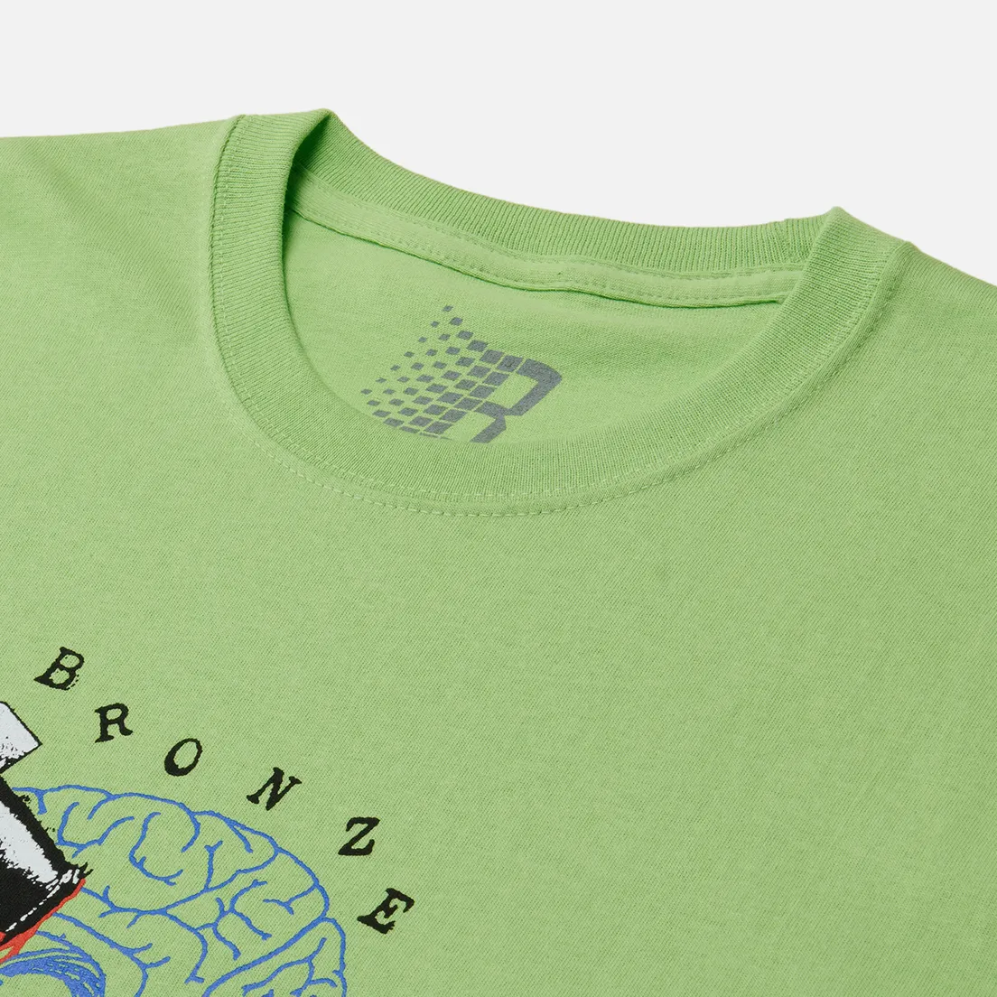 Bronze 56K Мужская футболка Bolt Brain