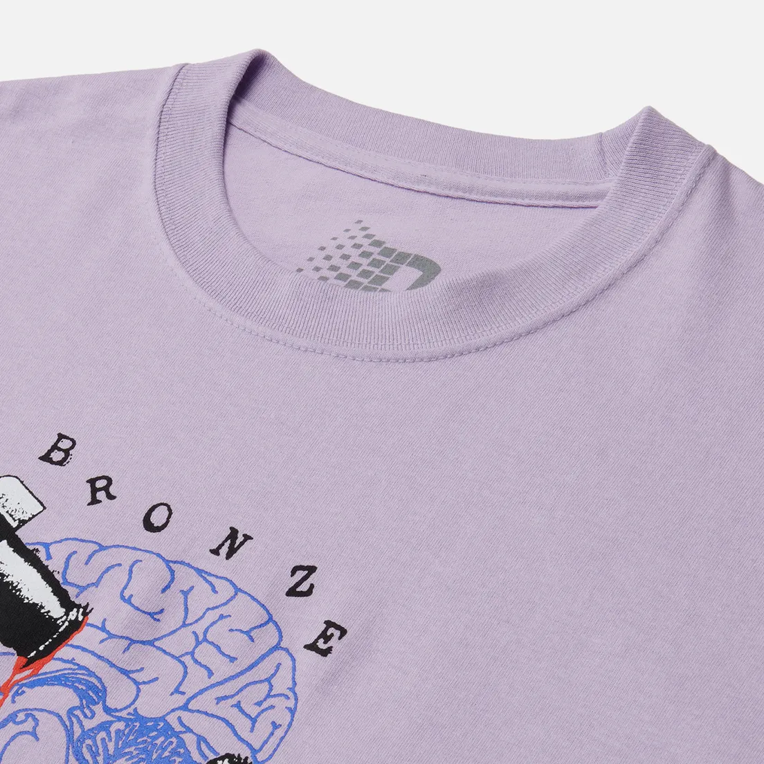 Bronze 56K Мужская футболка Bolt Brain