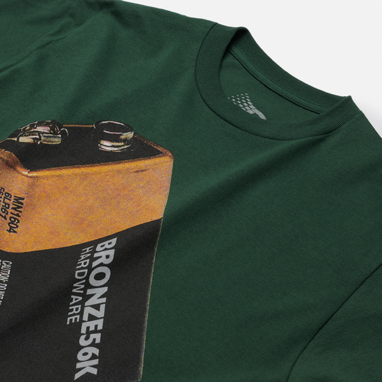Мужская футболка Bronze 56K Battery Forest Green