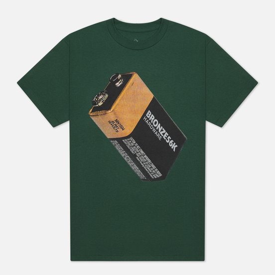 Мужская футболка Bronze 56K Battery Forest Green