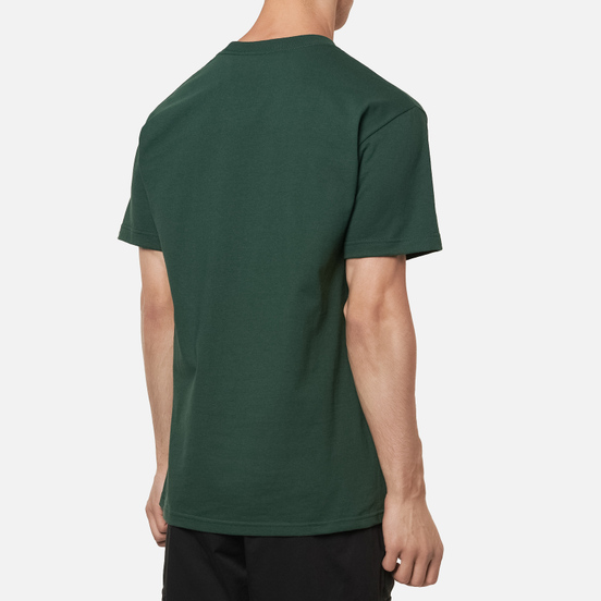 Мужская футболка Bronze 56K Battery Forest Green