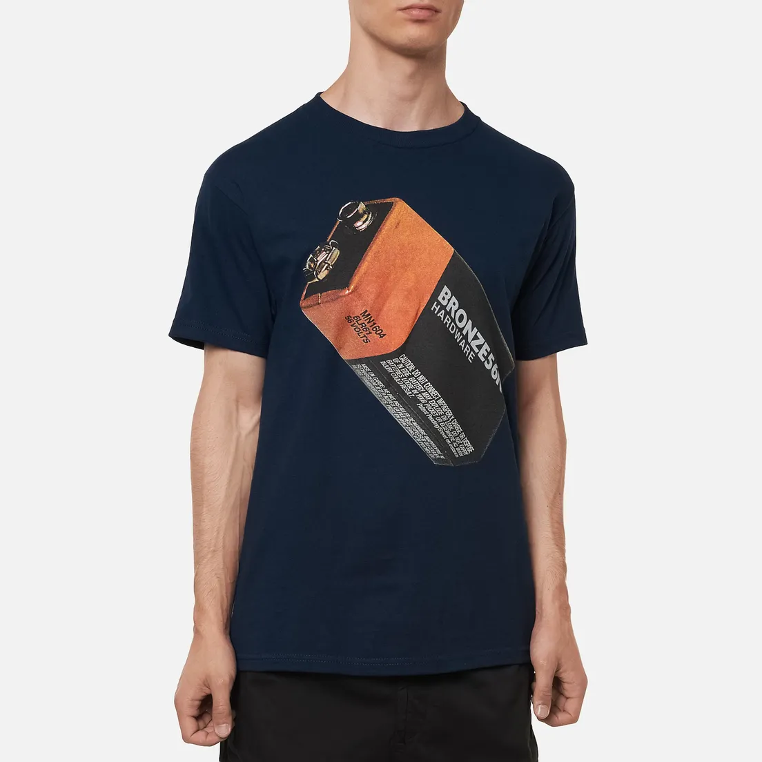 Bronze 56K Мужская футболка Battery