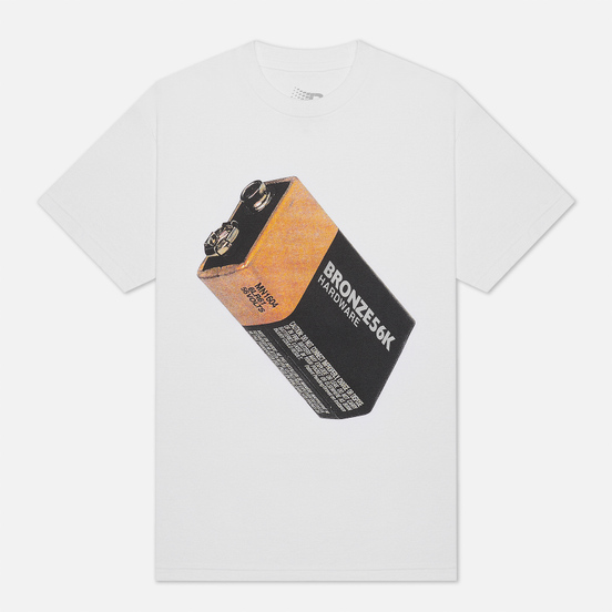 Мужская футболка Bronze 56K Battery White