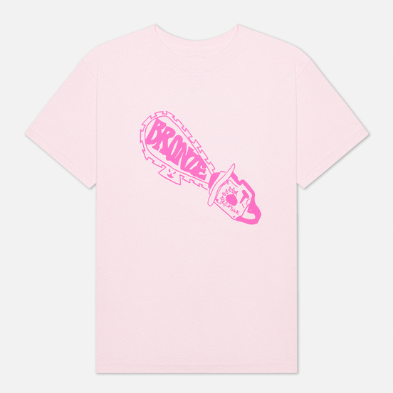 Мужская футболка Bronze 56K Chainsaw Pink