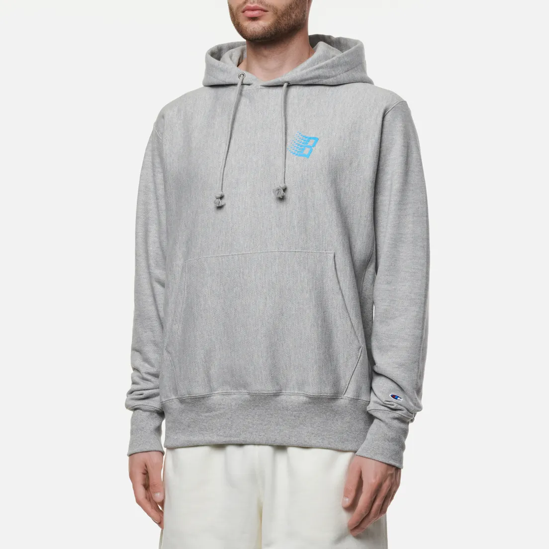 Bronze 56K Мужская толстовка x Champion Reverse Weave 3D B Logo Hoodie