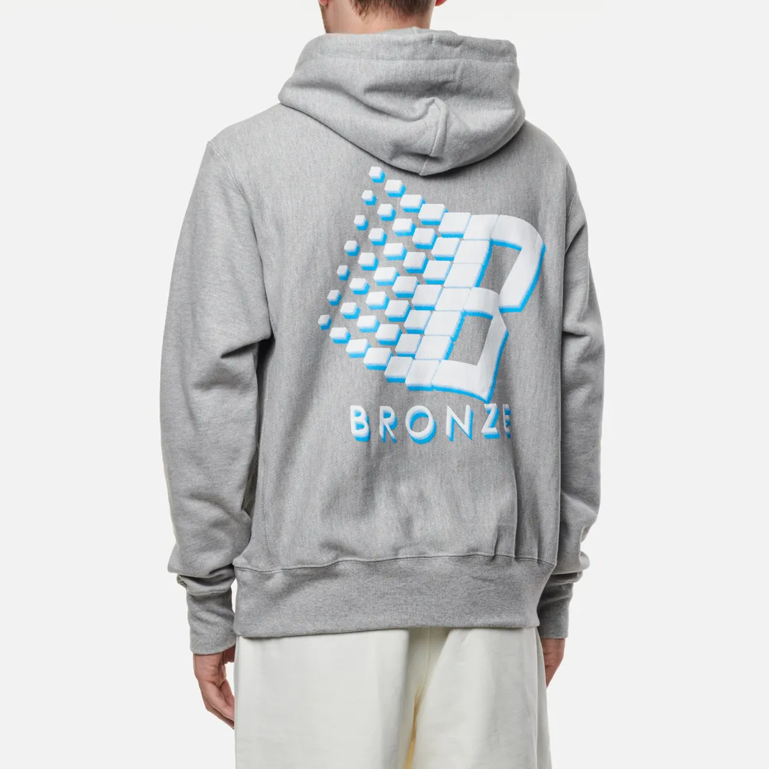 Bronze 56K Мужская толстовка x Champion Reverse Weave 3D B Logo Hoodie