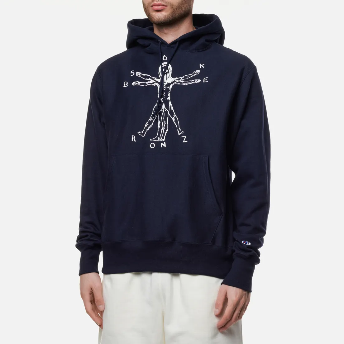 Bronze 56K Мужская толстовка x Champion Reverse Weave Duality Hoodie