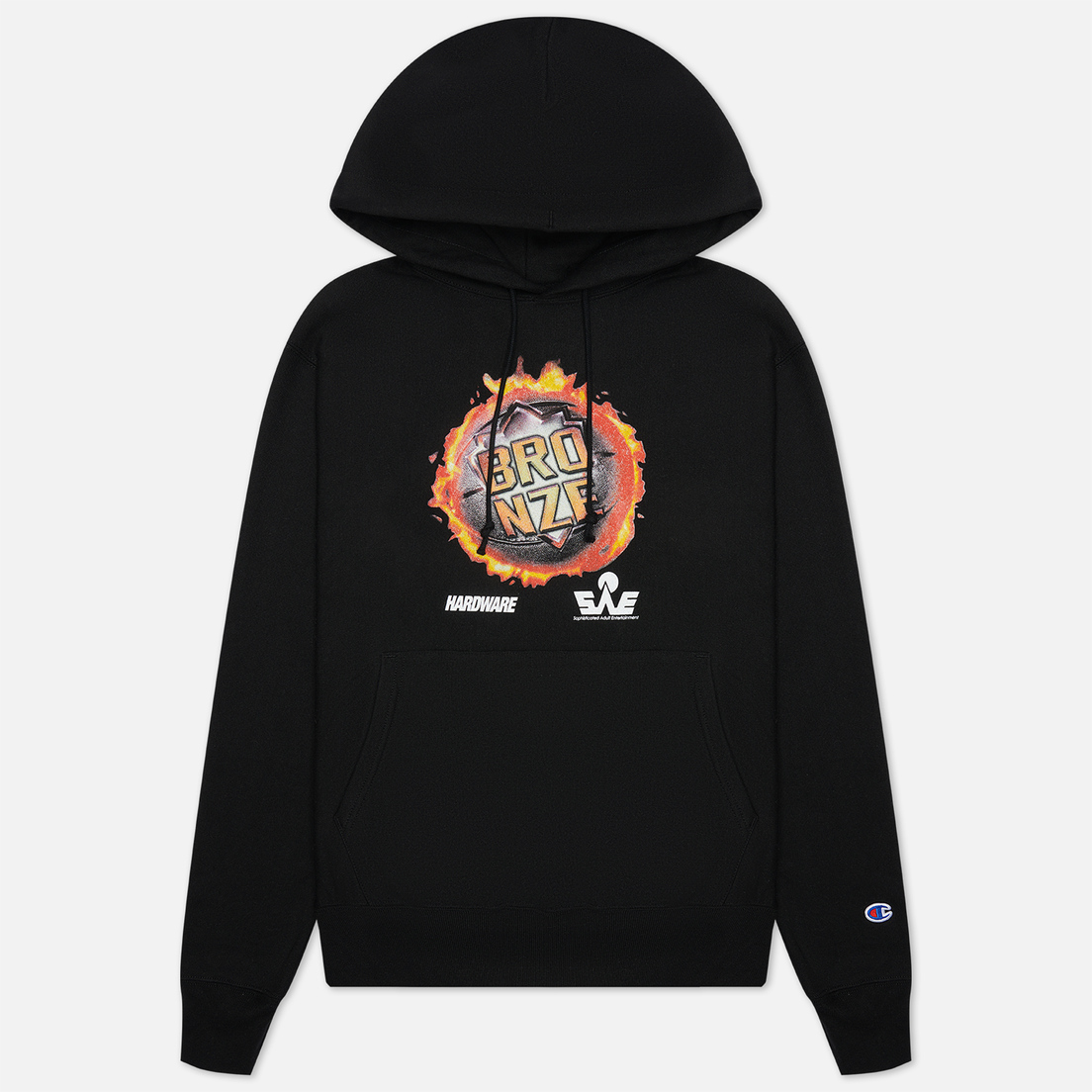 Bronze 56K Мужская толстовка x Champion Reverse Weave Bronze Jam Hoodie