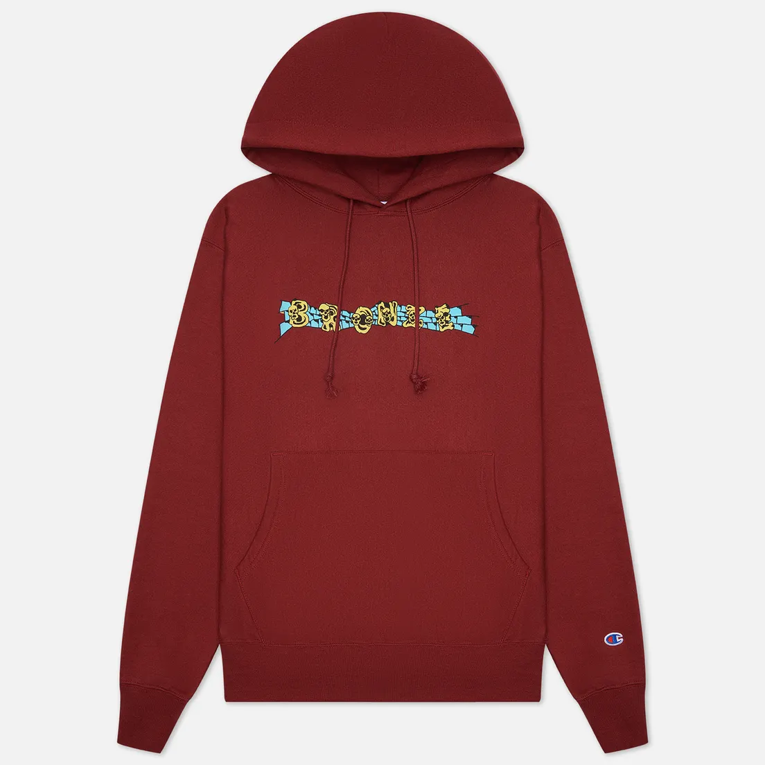 Bronze 56K Мужская толстовка x Champion Reverse Weave Skullz Hoodie