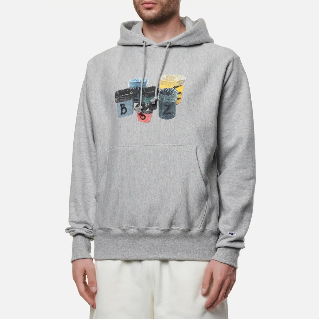 Bronze 56K Мужская толстовка x Champion Reverse Weave Trash Hoodie