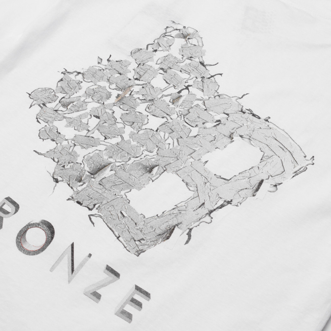 Мужская футболка Bronze 56k, цвет белый, размер XXL 56K-DCTTPT-WHITE Duct Tape - фото 3