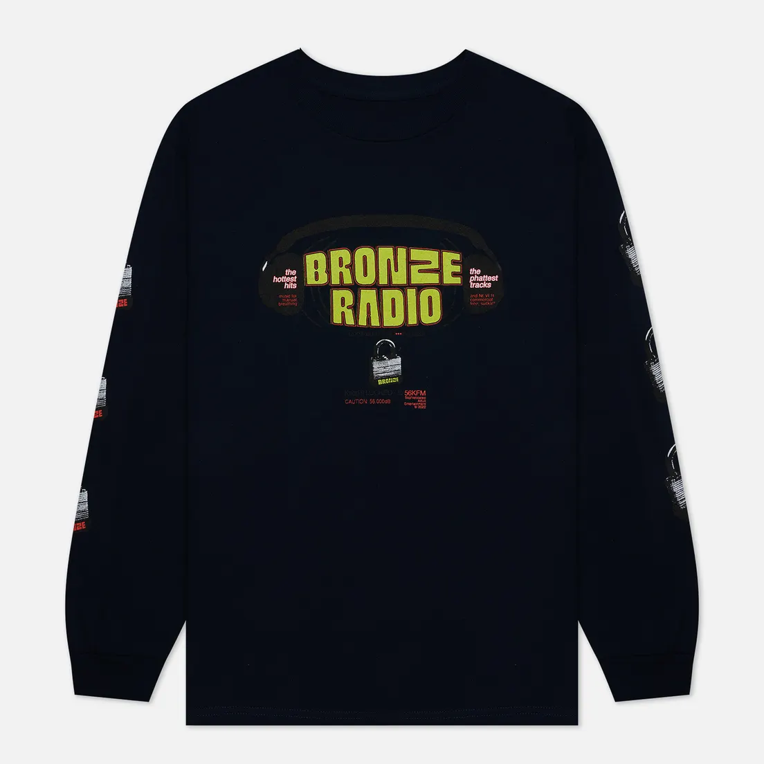 Bronze 56K Мужской лонгслив Don't Touch That Fucking Dial