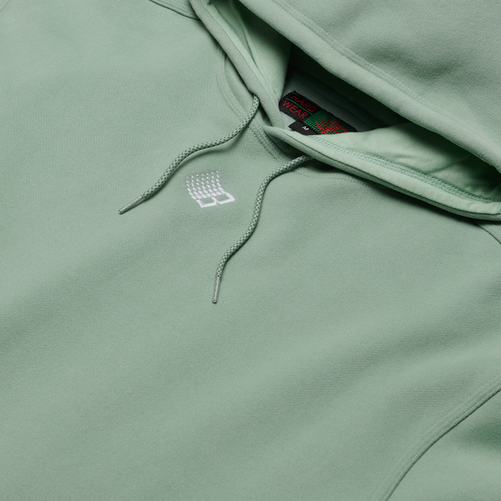 Мужская толстовка Bronze 56K Embroidered B Midweight Hoodie Seafoam