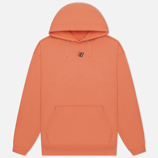 Мужская толстовка Bronze 56K Embroidered B Midweight Hoodie Tangerine