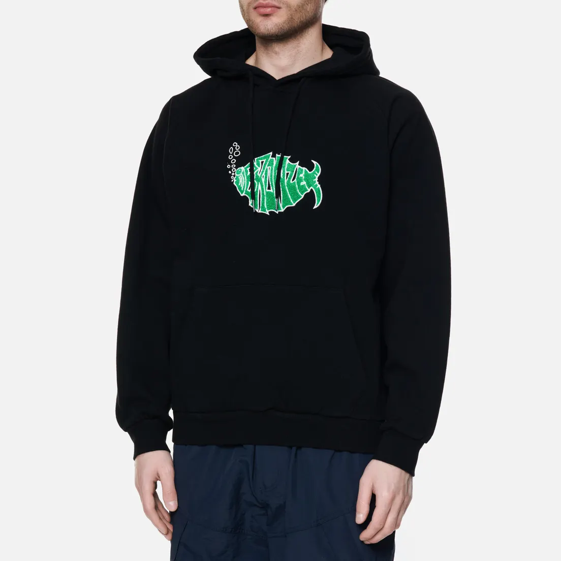 Bronze 56K Мужская толстовка Fish Hoodie