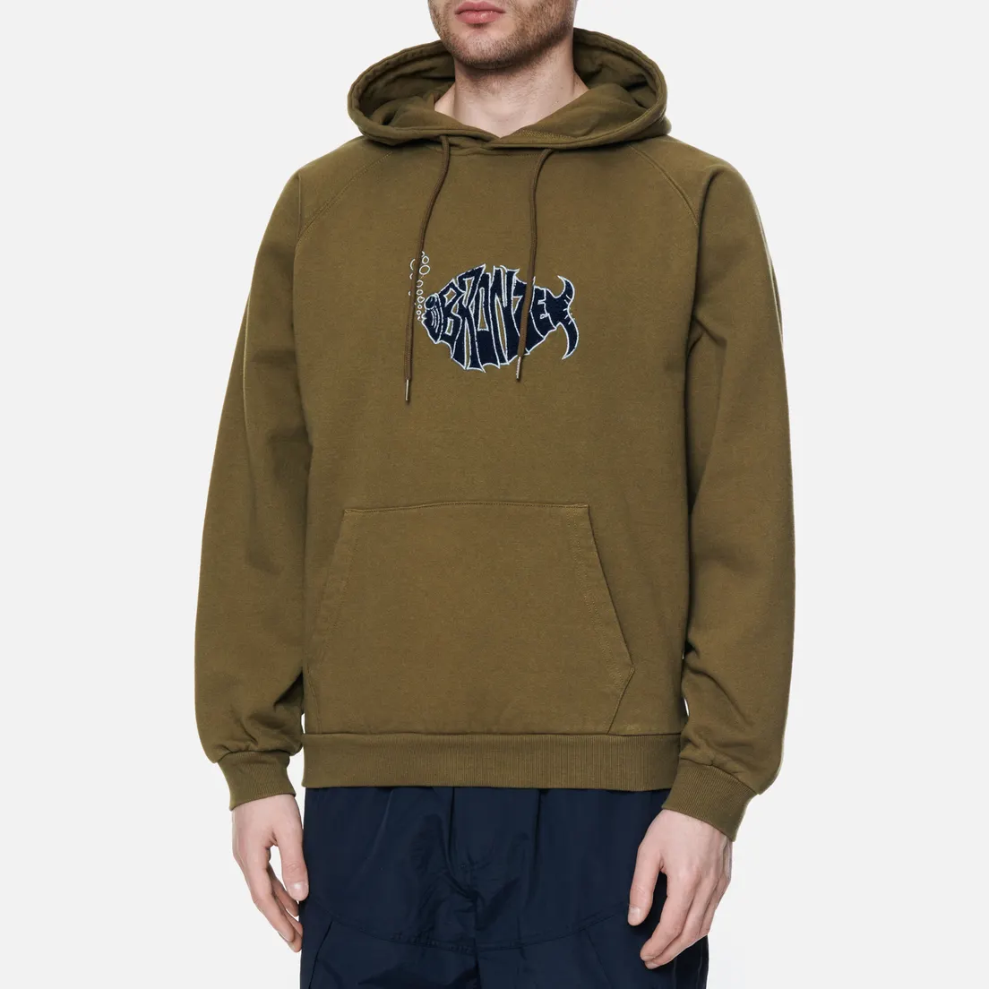 Bronze 56K Мужская толстовка Fish Hoodie