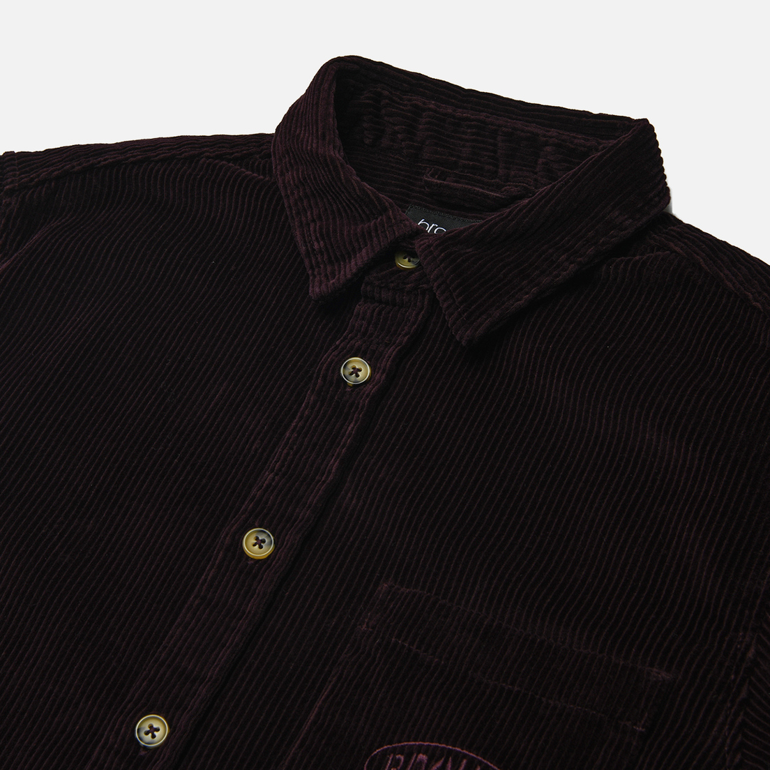 Bronze 56K Мужская рубашка Corduroy Button Up