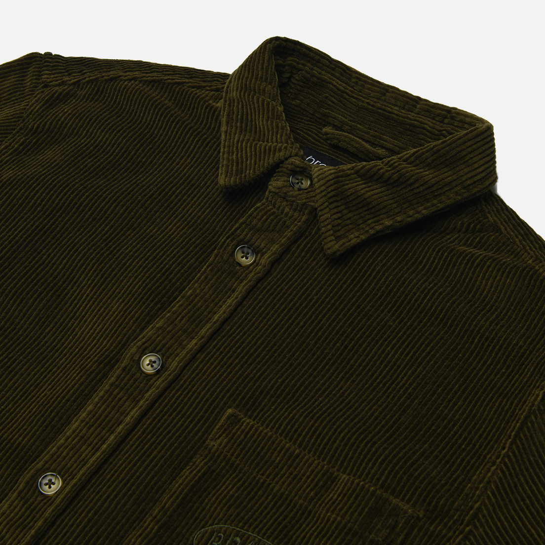 Bronze 56K Мужская рубашка Corduroy Button Up