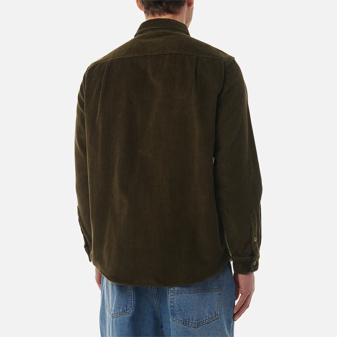 Bronze 56K Мужская рубашка Corduroy Button Up